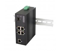 SW-40501/IC, PoE коммутатор Fast Ethernet