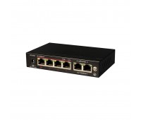 LTV NSF-0604 60, 4-портовый коммутатор Ethernet с поддержкой PoE