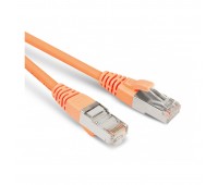 Hyperline PC-LPM-STP-RJ45-RJ45-C5e-0.5M-LSZH-OR, патч-корд