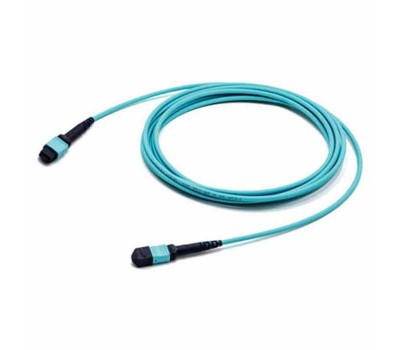 Hyperline FHD-MC3-503-MPOF12/PS-MPOF12/PS-A-30M-LSZH-AQ, патч-корд волоконно-оптический