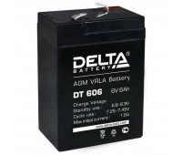 Delta DT 606, свинцово-кислотный аккумулятор