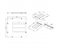 ZPAS WZ-5271-10-00-161, заглушка c щеточным вводом для отверстий A