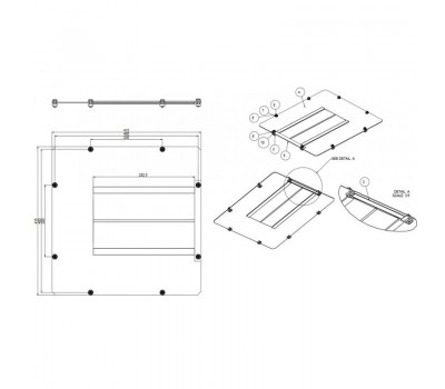 ZPAS WZ-5271-10-00-161, заглушка c щеточным вводом для отверстий A