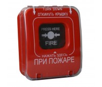 ИОПР 513/101-2 "Fire" (с крышкой), извещатель пожарный ручной