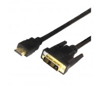 REXANT 17-6308 шнур HDMI - DVI-D gold с фильтрами