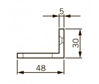 L-кронштейн для EMC 600 ALH и EMC 600-2 ALH