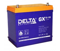 Delta GX 12-55, свинцово-кислотный аккумулятор