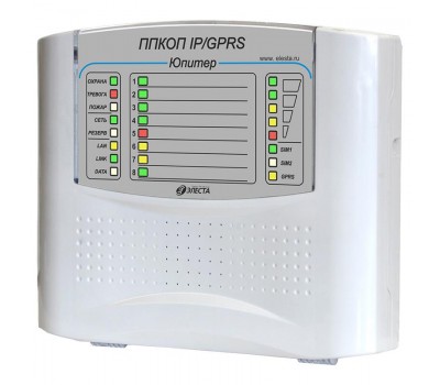 Юпитер-1831 (Юпитер-8 IP/GPRS), прибор приемно-контрольный охранно-пожарный