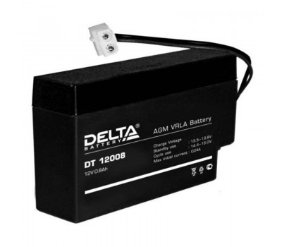 Delta DT 12008, свинцово-кислотный аккумулятор