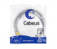 Cabeus PC-UTP-RJ45-Cat.6-3m-LSZH патч-корд