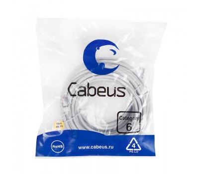 Cabeus PC-FTP-RJ45-Cat.6-15m-LSZH патч-корд