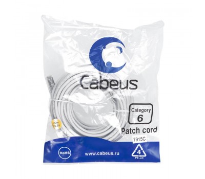 Cabeus PC-FTP-RJ45-Cat.6-20m-LSZH патч-корд