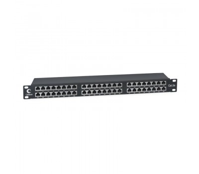 PLHD-48-Cat.5e-SH-Dual IDC-1U, патч-панель