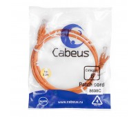 Cabeus PC-UTP-RJ45-Cat.6-1m-OR патч-корд