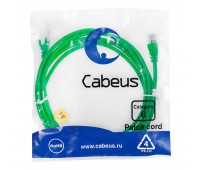 Cabeus PC-UTP-RJ45-Cat.6-3m-GN патч-корд