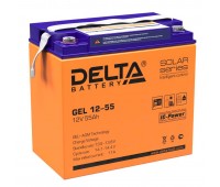 Delta GEL 12-55, аккумулятор