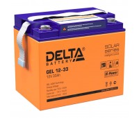 Delta GEL 12-33, аккумуляторная батарея на основе гелевого электролита