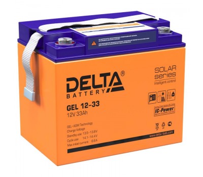 Delta GEL 12-33, аккумуляторная батарея на основе гелевого электролита