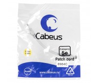 Cabeus PC-UTP-RJ45-Cat.5e-0.15m-LSZH патч-корд