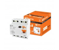 TDM ELECTRIC TDM SQ0203-0090 устройство защитного отключения ВД1-63