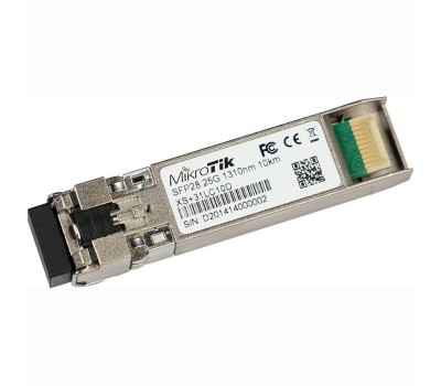 XS+31LC10D, Трансивер SFP/SFP+/SFP28, Single Mode, Dual LC, 10 км MikroTik