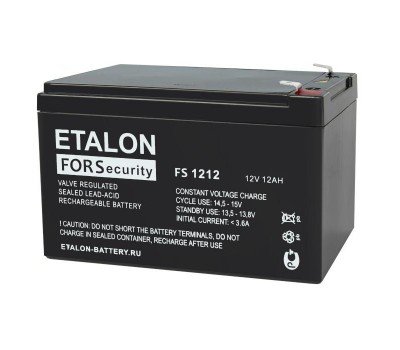 ETALON FS 1212, аккумуляторная батарея