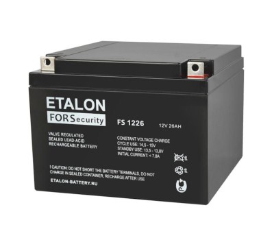 Etalon FS 2612, аккумулятор